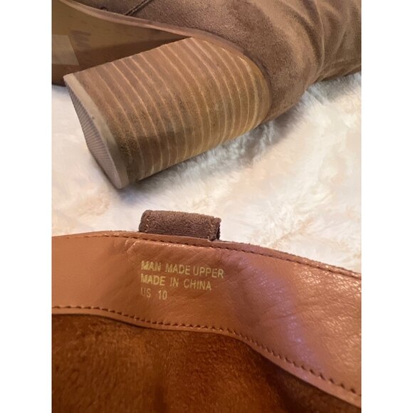 Mi.iM The Saint Slouch Knee-High Boots – Camel Suede, Size 10, Excellent conditi - Picture 9 of 11